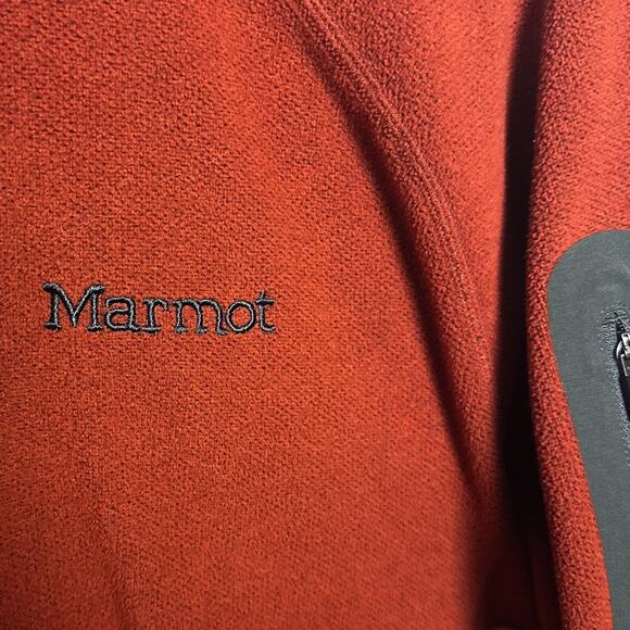 Vintage Marmot Fleece Sweatshirt Size medium Y2K - Picture 5 of 8